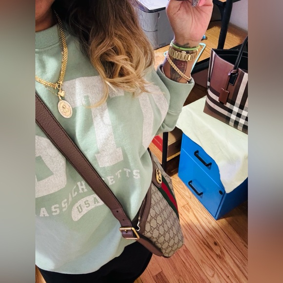 COPY - Gucci Ophidia Half Moon Hobo GG Coated Canvas Small - Picture 15 of 16